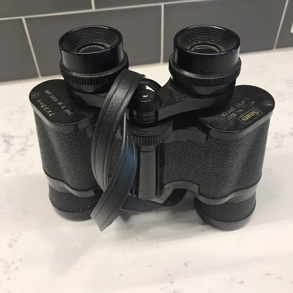 - Vintage Sears binoculars model 6219